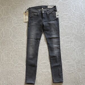 NWT rag & bone Charcoal Skinny Jeans